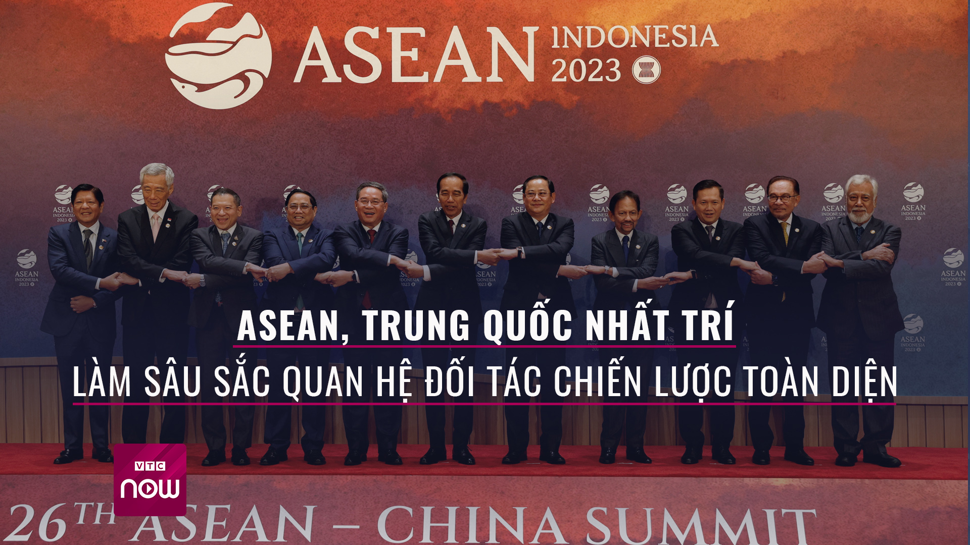ASEAN, Trung Quốc nhất trí làm sâu sắc quan hệ đối tác chiến lược toàn diện