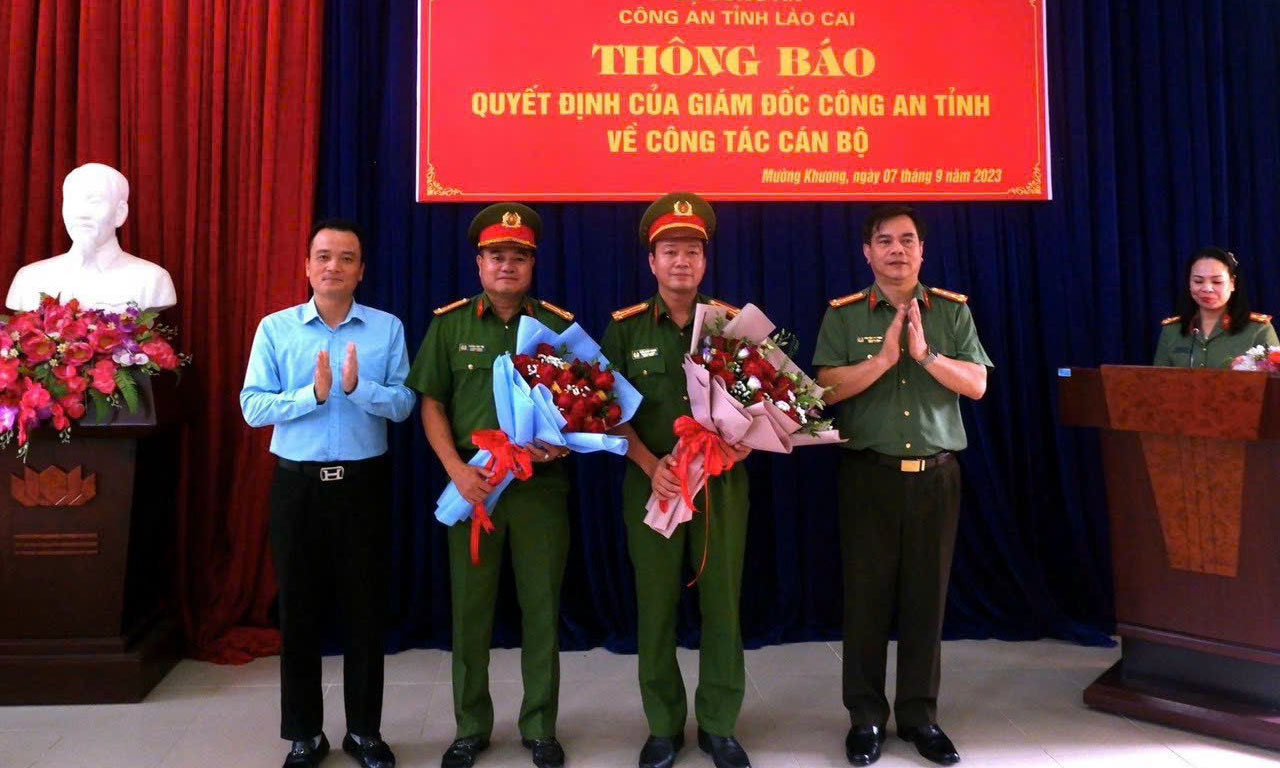 Bản tin 8H: Công an tỉnh Lào Cai bổ nhiệm nhân sự mới
