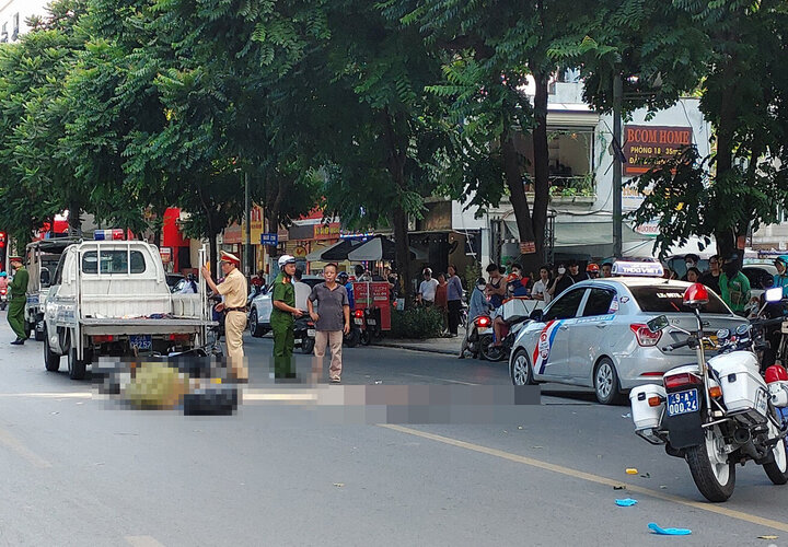 Hà Nội: Tìm nhân chứng vụ tai nạn khiến 1 người chết ở phố Lê Trọng Tấn