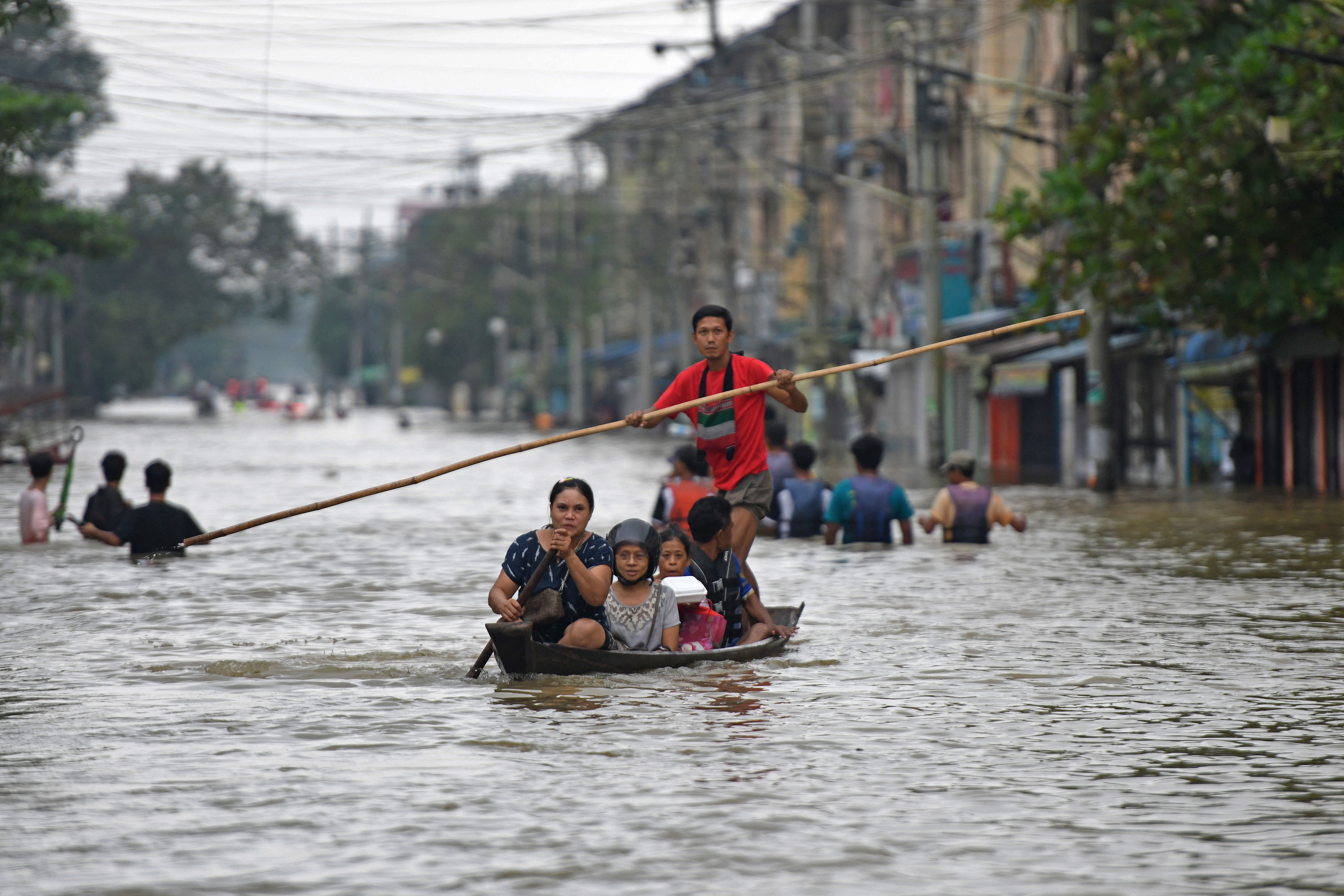 Lũ lớn ở Myanmar khiến hơn 14.000 người dân phải sơ tán