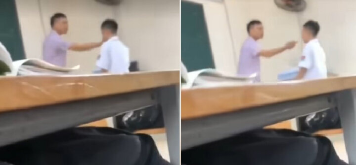 Xôn xao clip thầy giáo xưng 'mày - tao', mắng chửi học sinh trước lớp