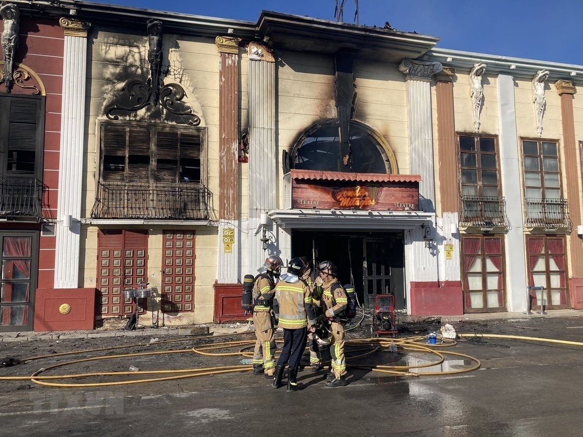 Tây Ban Nha điều tra vụ cháy câu lạc bộ đêm khiến 13 người thiệt mạng