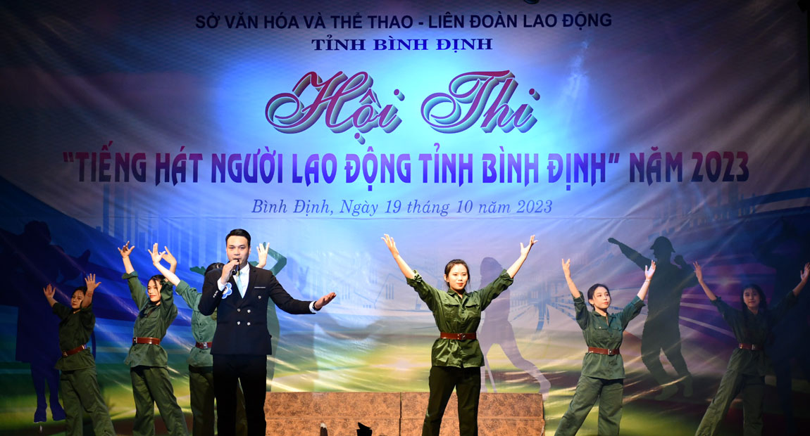 Hội thi tiếng hát người lao động Bình Định năm 2023