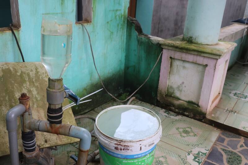 Thiếu áp suất máy bơm, hơn 400 hộ dân ở Đà Nẵng không có nước sạch để dùng