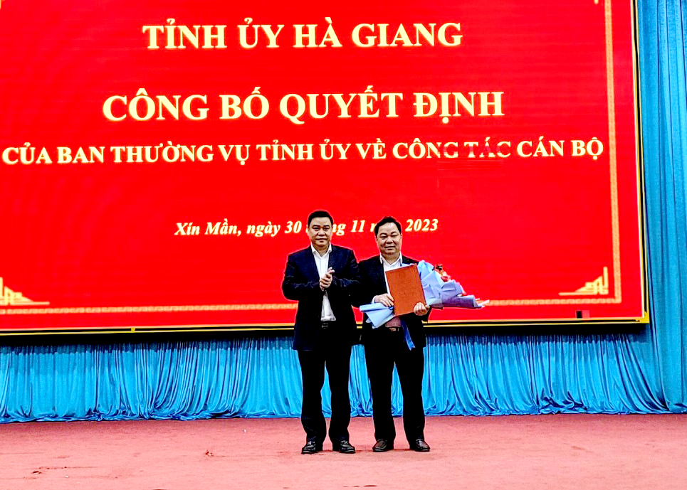 Hà Giang điều động, bổ nhiệm, chỉ định nhân sự chủ chốt