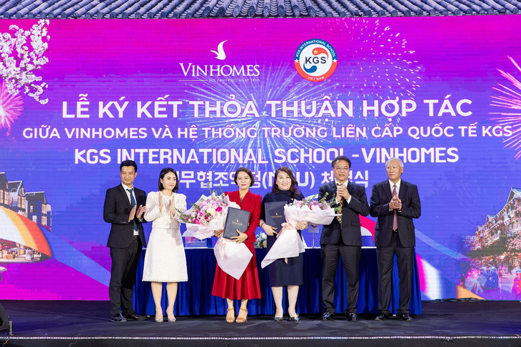 Vinhomes và KGS hợp tác phát triển hệ thống giáo dục liên cấp quốc tế