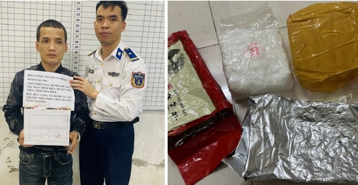 Bắt thanh niên được thuê vận chuyển ma túy từ Hà Tĩnh về Thái Bình