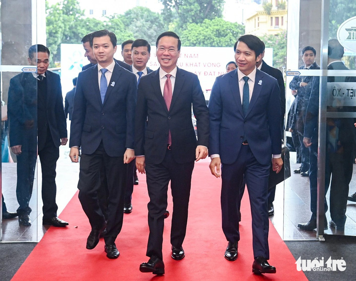 Chủ tịch nước Võ Văn Thưởng dự phiên trọng thể Đại hội Hội Sinh viên Việt Nam khóa XI