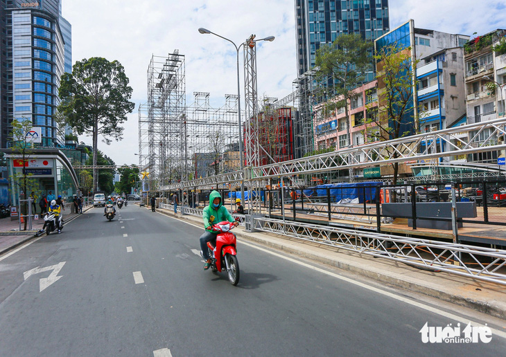 TP.HCM cấm xe vào đường Lê Lợi, Nguyễn Huệ để tổ chức Hò dô