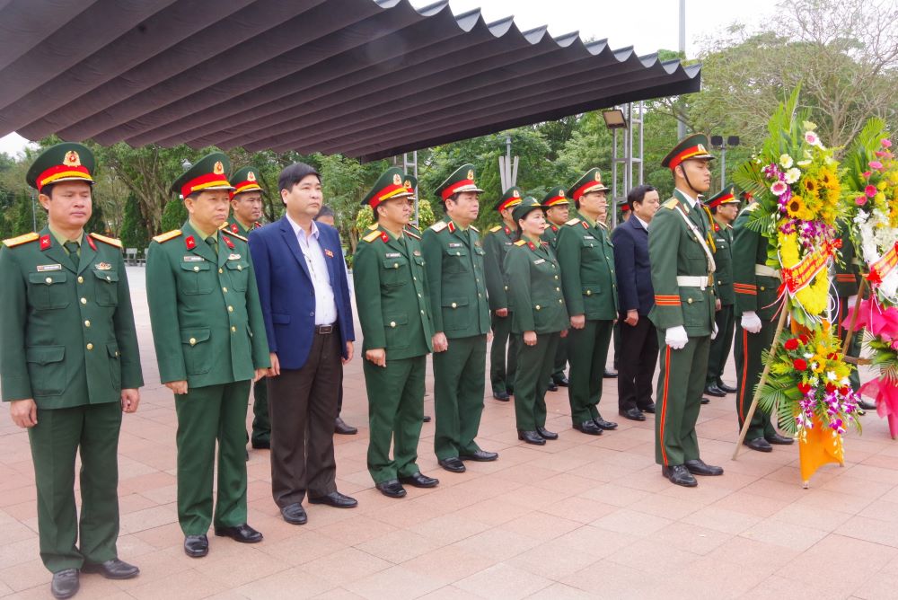 Đoàn Quân ủy Trung ương, Bộ Quốc phòng tri ân các anh hùng liệt sĩ