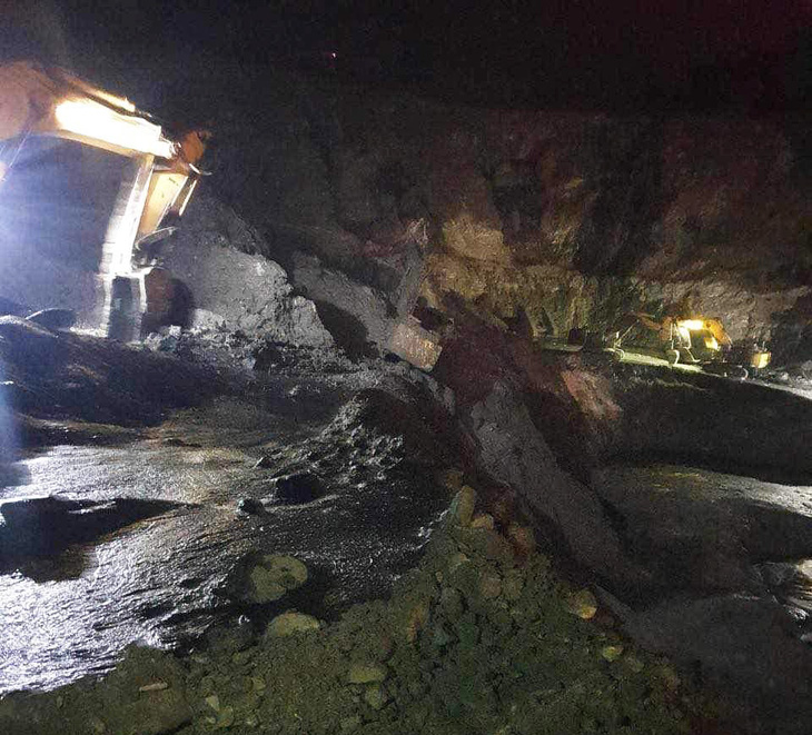 8 công nhân thương vong và mất tích ở độ sâu -270m tại mỏ than Cọc Sáu