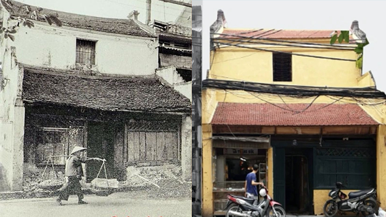 Hà Nội phục dựng nhà cổ 100 năm sau khi bị xe ô tô đâm đổ