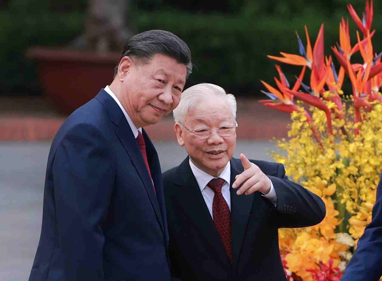 21 phát đại bác chào mừng Tổng Bí thư, Chủ tịch Trung Quốc thăm Việt Nam