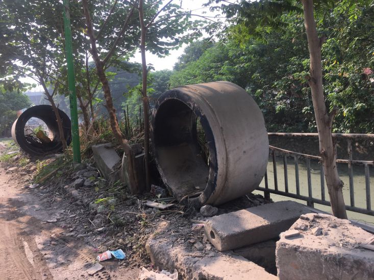 Người dân sống khổ vì dự án thu gom nước thải Hà Nội dừng triển khai
