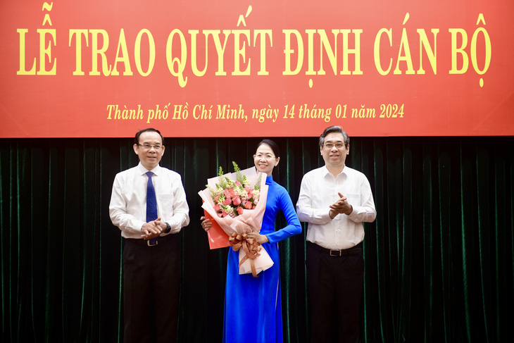 Bí thư Thành Đoàn TP.HCM Phan Thị Thanh Phương làm bí thư Quận ủy Phú Nhuận