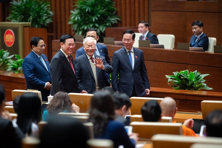 Tổng Bí thư Nguyễn Phú Trọng dự phiên khai mạc Kỳ họp Quốc hội bất thường