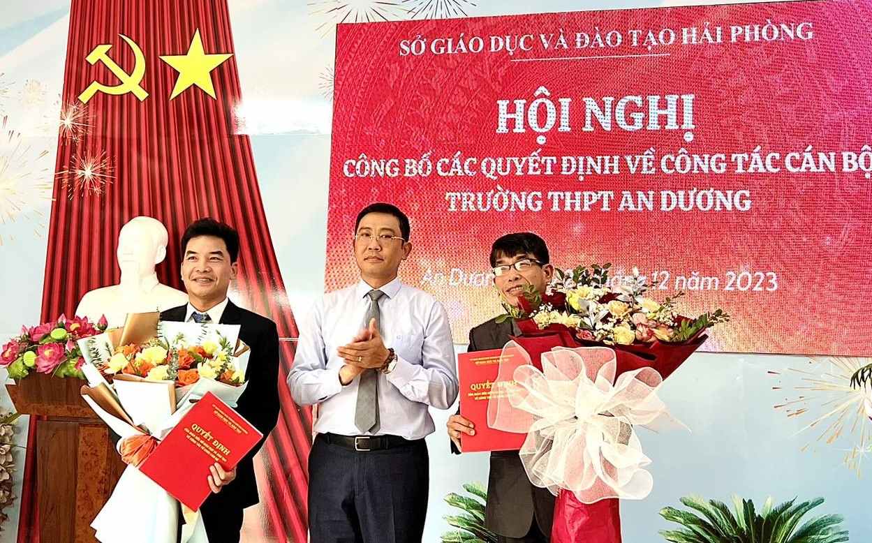 Hải Phòng điều động, bổ nhiệm hiệu trưởng, phó hiệu trưởng các trường THPT