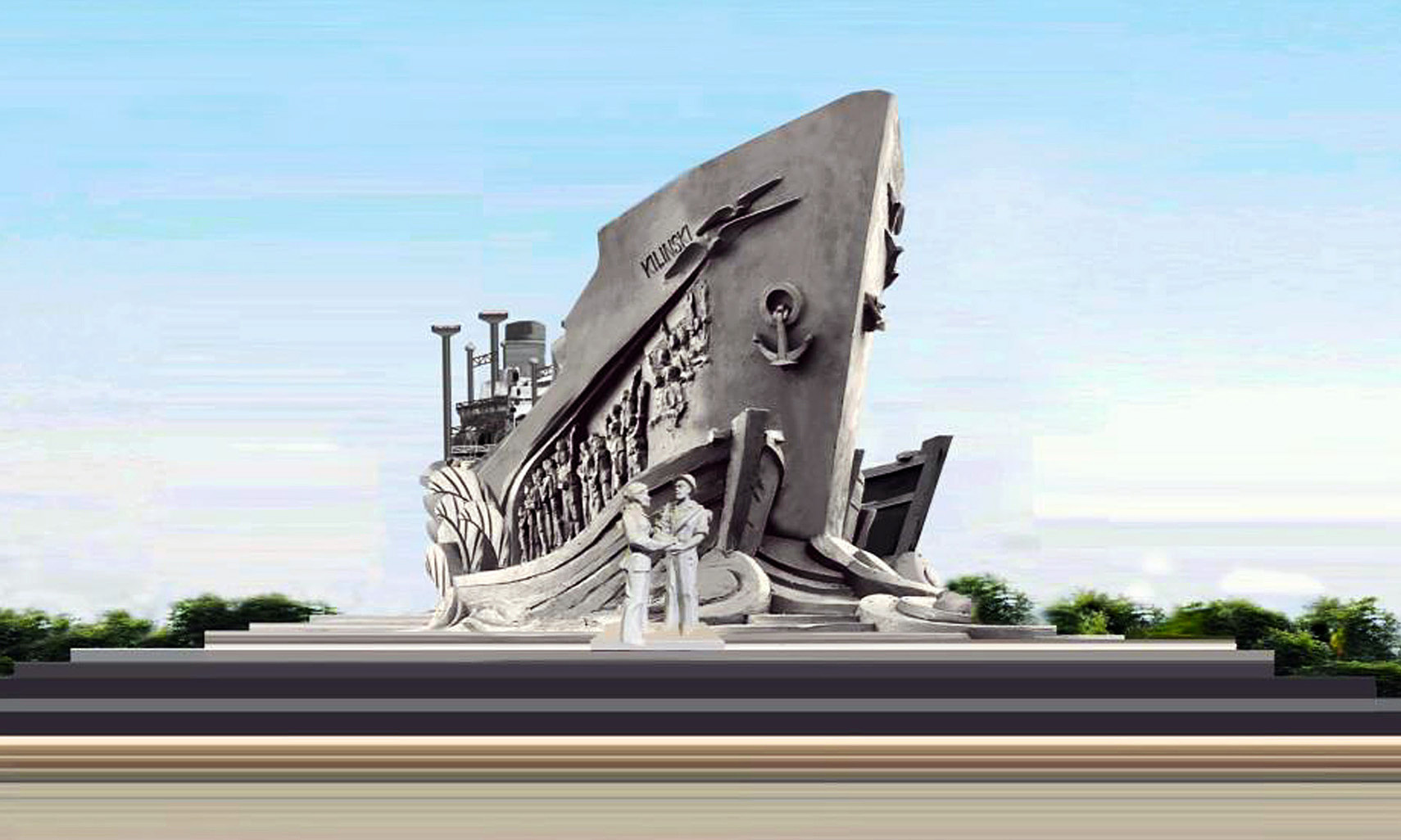 Cà Mau xây tượng đài kỷ niệm chuyến tàu tập kết ra bắc