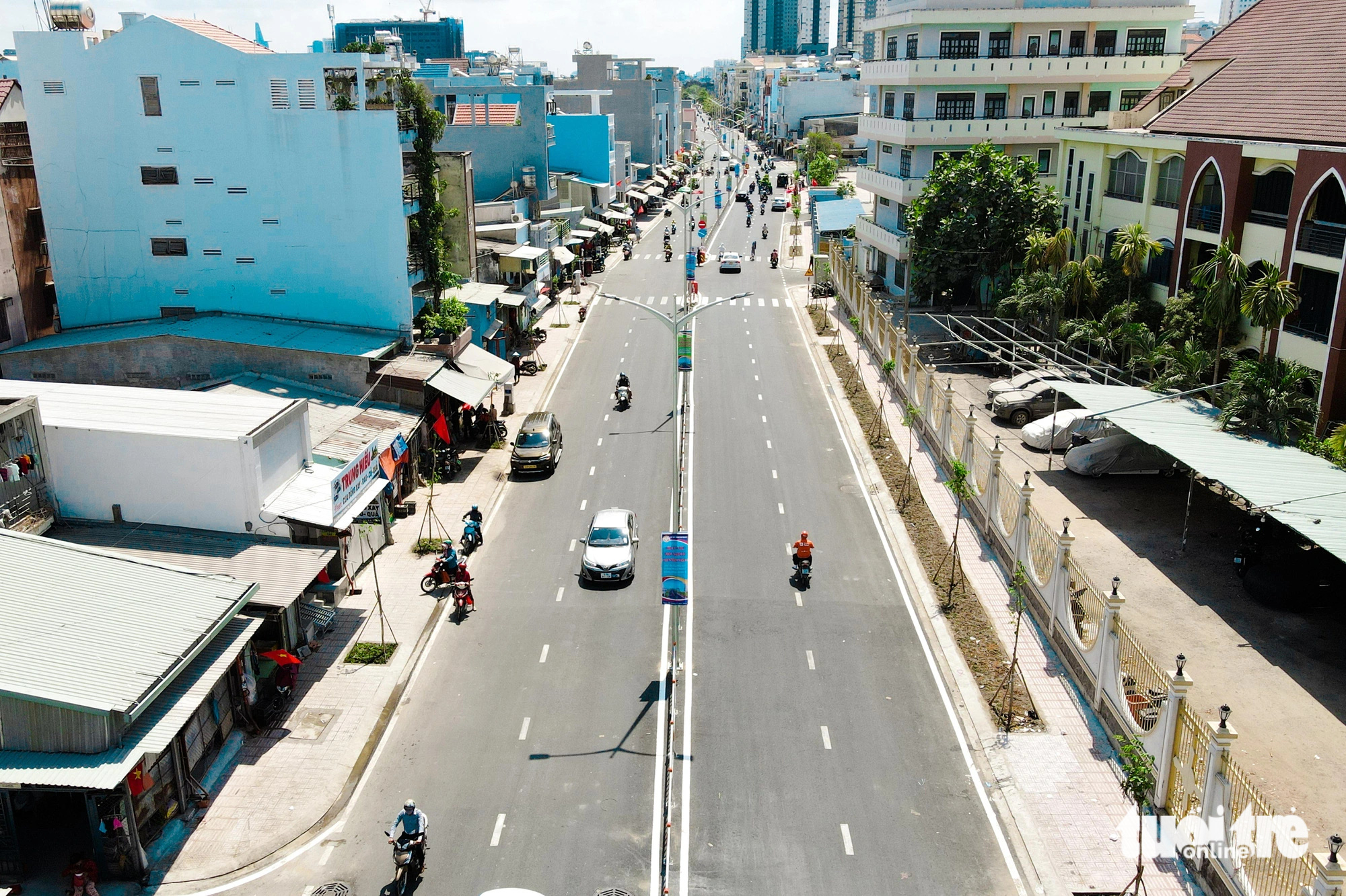 Thông xe đường Tạ Quang Bửu ở quận 8 sau 23 năm khởi công