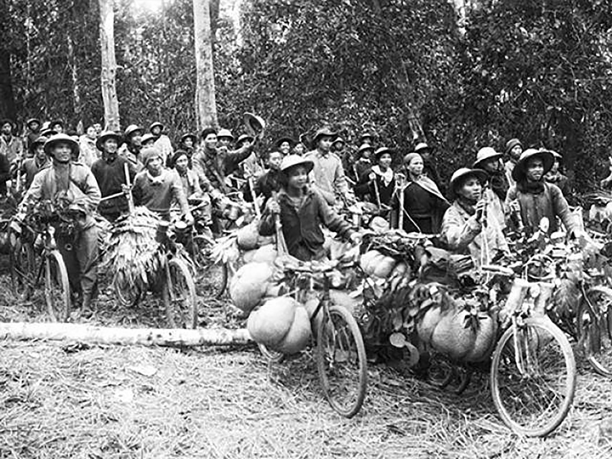 Binh đoàn xe đạp thồ huyền thoại trong chiến dịch Điện Biên Phủ