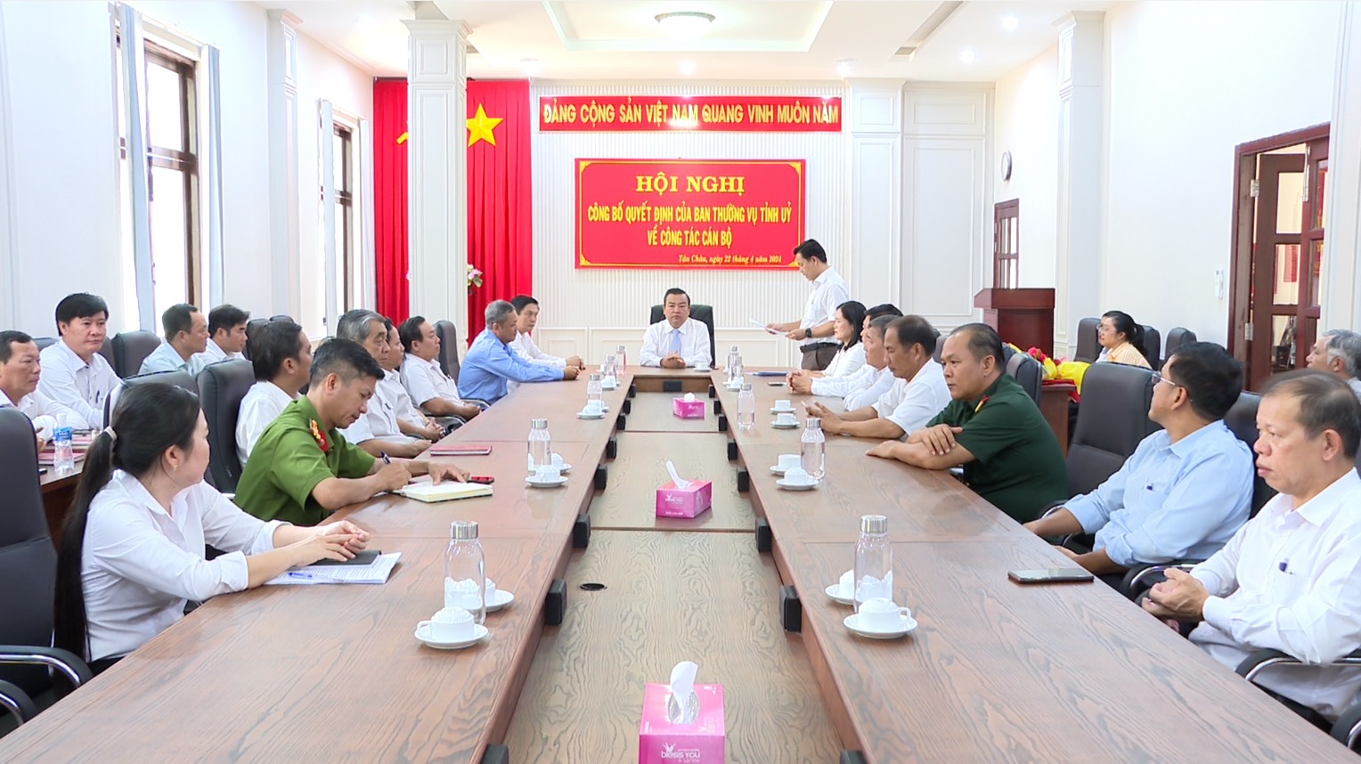 Tỉnh ủy Tây Ninh triển khai quyết định về công tác cán bộ