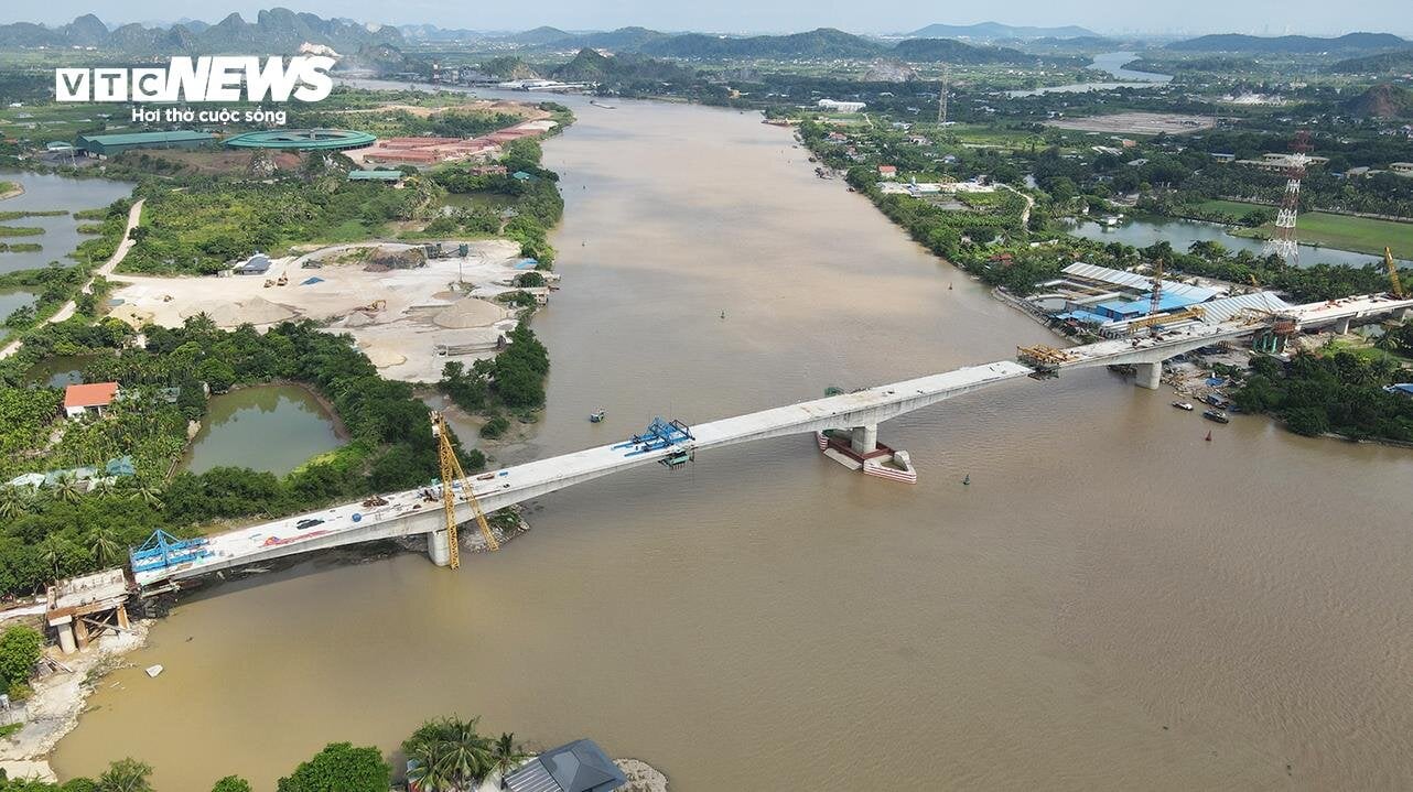 Hình hài cây cầu thứ 4 nối Hải Phòng - Quảng Ninh