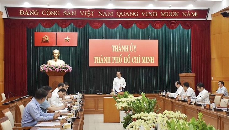 Thành ủy TP.HCM yêu cầu không để 'lọt' vào cấp ủy khóa mới người né tránh, sợ trách nhiệm