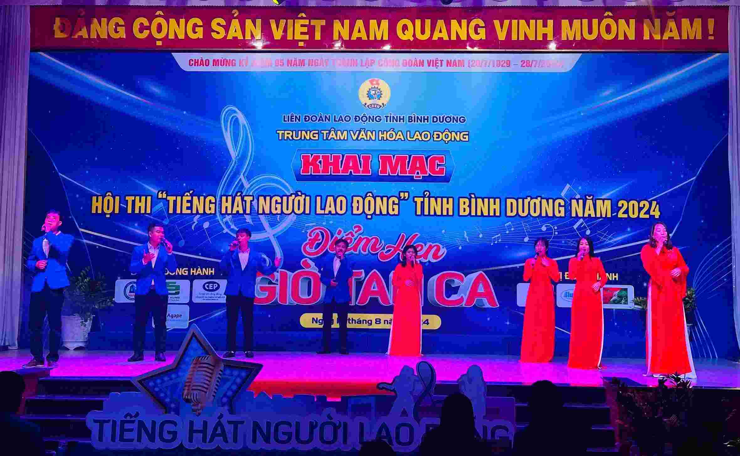 300 tiết mục dự thi Tiếng hát Người lao động tỉnh Bình Dương