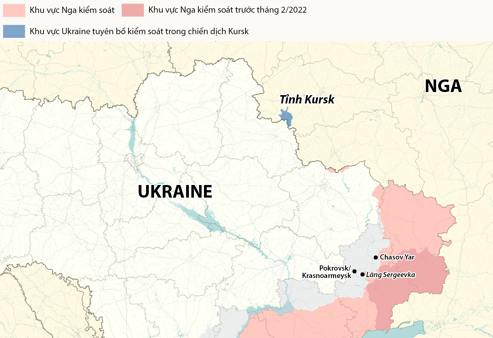 Chiến dịch Kursk tăng gánh nặng cho lính Ukraine ở Donetsk