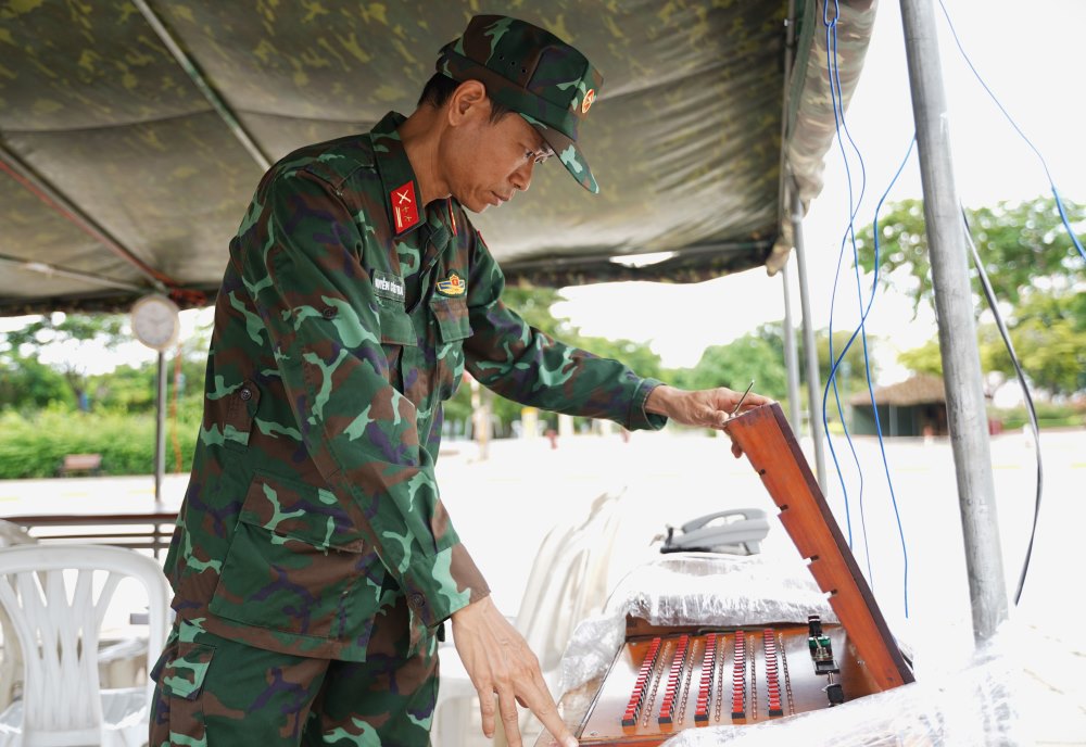 Điểm bắn pháo hoa mừng Quốc khánh 2.9 chờ giờ khai hỏa