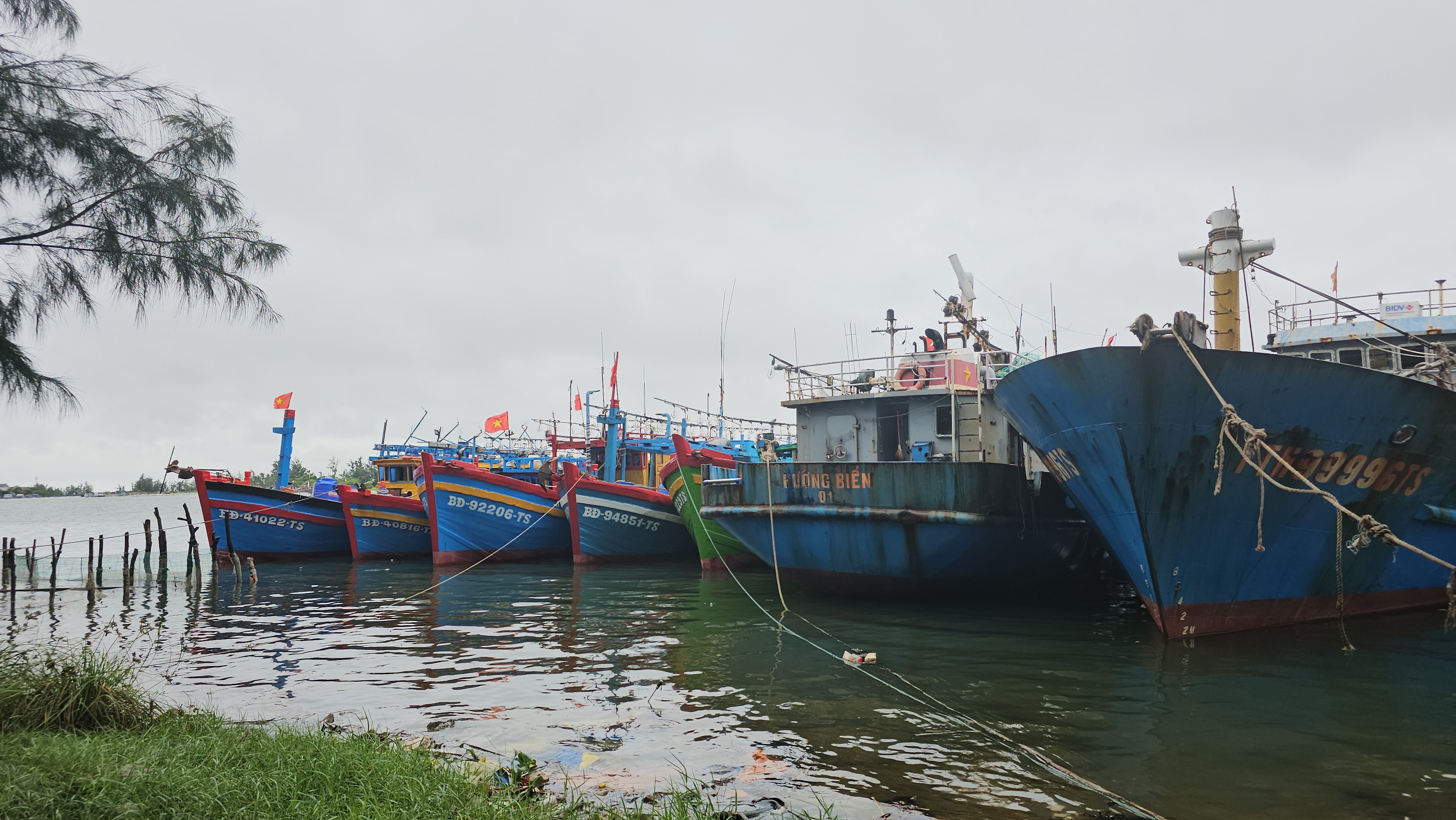 Thừa Thiên-Huế kêu gọi tất cả tàu thuyền vào bờ trú tránh bão, Quảng Nam cấm biển từ 10h sáng nay