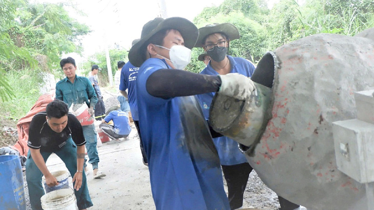 Làm tốt nhiều hoạt động phát sinh trong hè tình nguyện