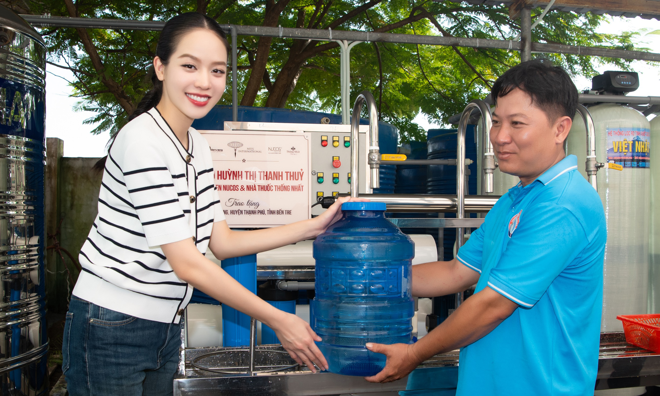 Dự án nhân ái của Hoa hậu Thanh Thủy ở Hoa hậu Quốc tế