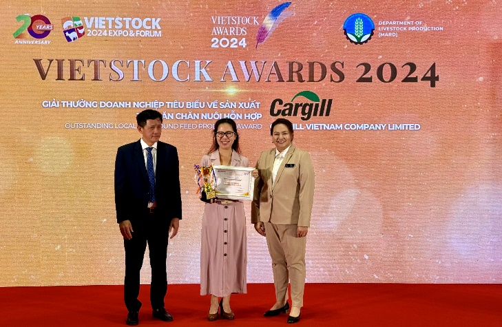 Cargill đạt giải thưởng kép tại triển lãm Vietstock 2024