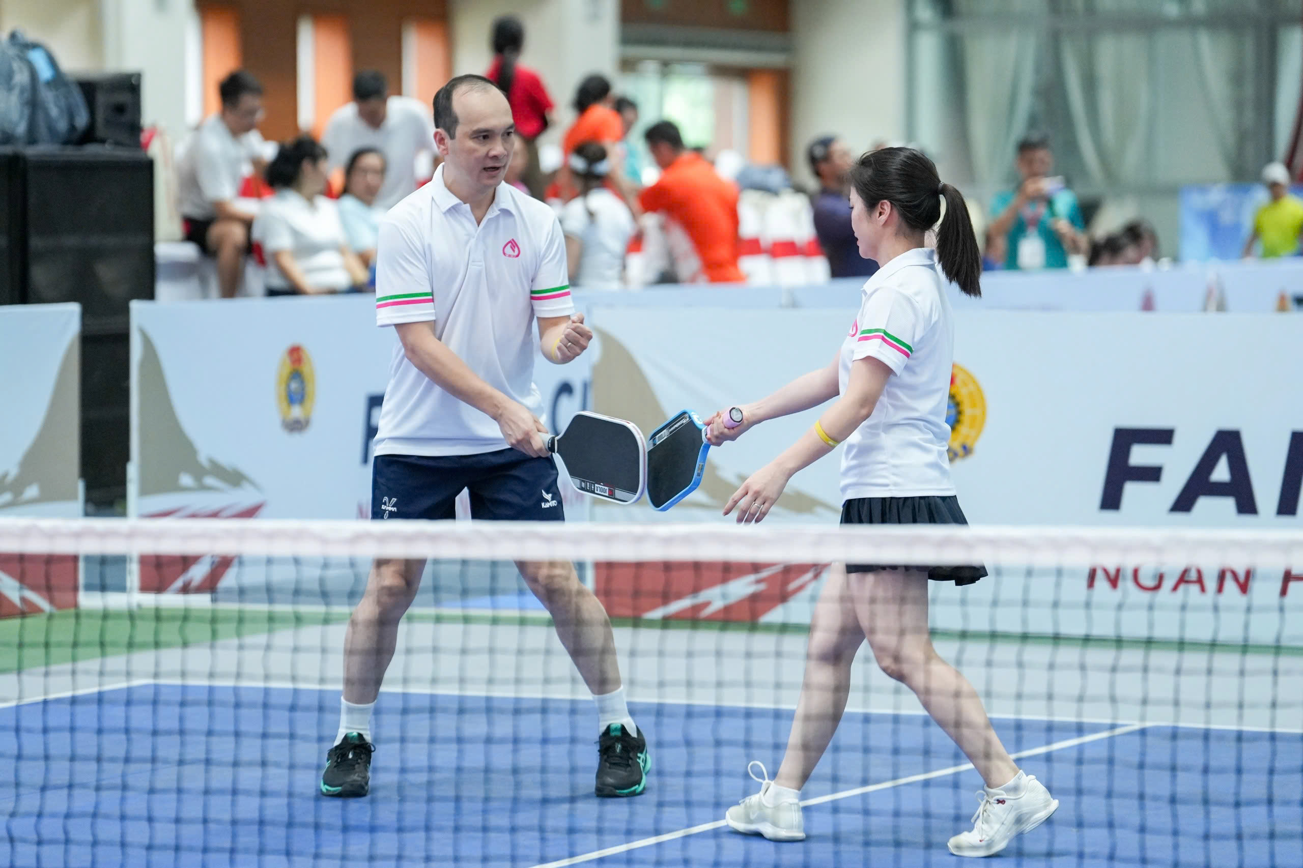 Gần 700 vận động viên thi đấu tại Giải Pickleball Family Cup Ngân hàng Việt Nam 2026