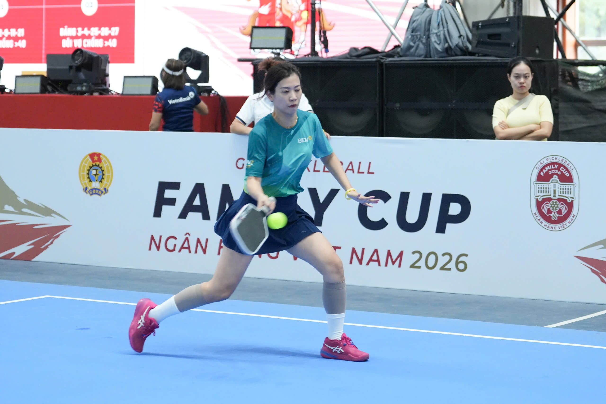 Gần 700 vận động viên thi đấu tại Giải Pickleball Family Cup Ngân hàng Việt Nam 2026