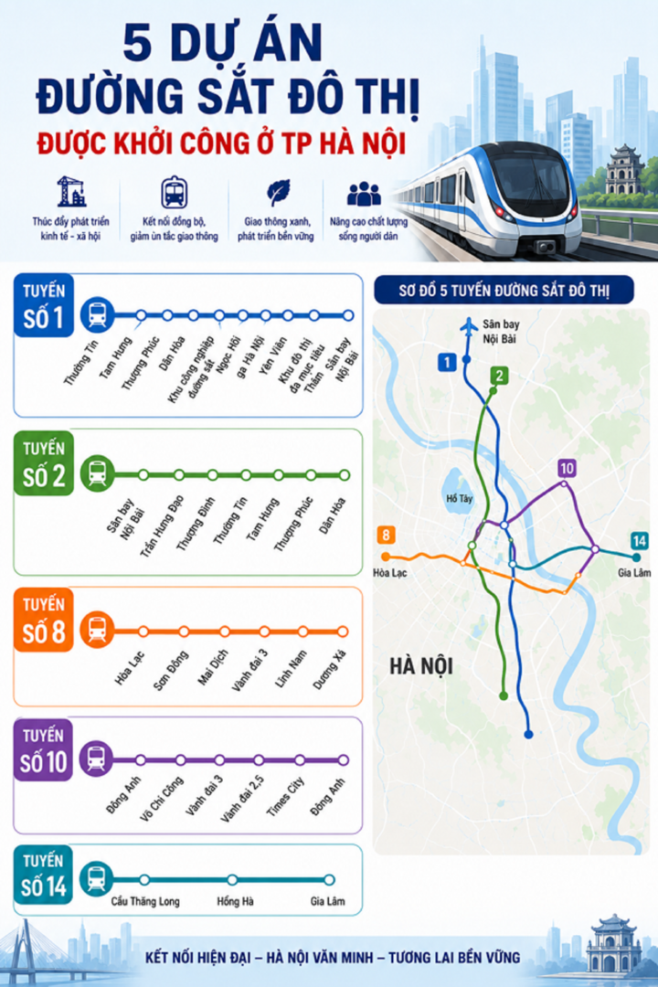 Vinhomes - VinSpeed đảm nhận EPC 5 tuyến metro: Bước ngoặt cho hạ tầng Hà Nội - 4