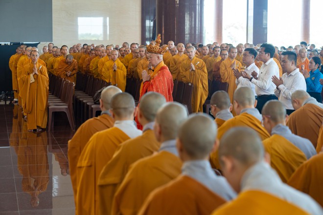Lễ trai đàn chẩn tế siêu tiến anh linh các liệt sĩ ở Học viện Phật giáo tại TP.HCM