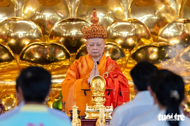 Lễ trai đàn chẩn tế siêu tiến anh linh các liệt sĩ ở Học viện Phật giáo tại TP.HCM