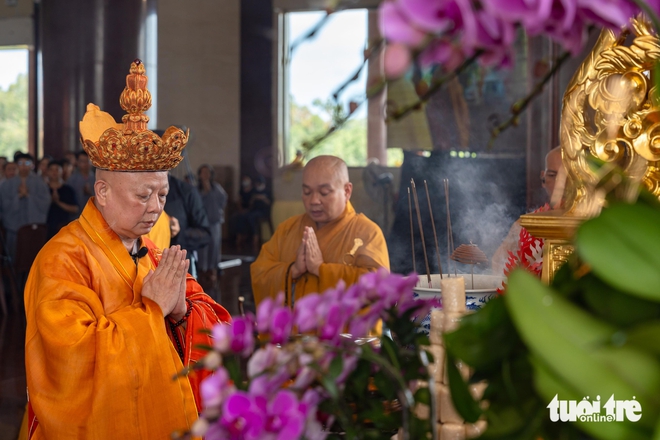 Lễ trai đàn chẩn tế siêu tiến anh linh các liệt sĩ ở Học viện Phật giáo tại TP.HCM