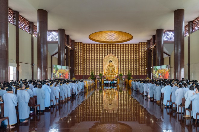 Lễ trai đàn chẩn tế siêu tiến anh linh các liệt sĩ ở Học viện Phật giáo tại TP.HCM