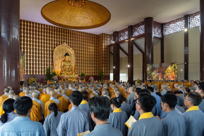 Lễ trai đàn chẩn tế siêu tiến anh linh các liệt sĩ ở Học viện Phật giáo tại TP.HCM
