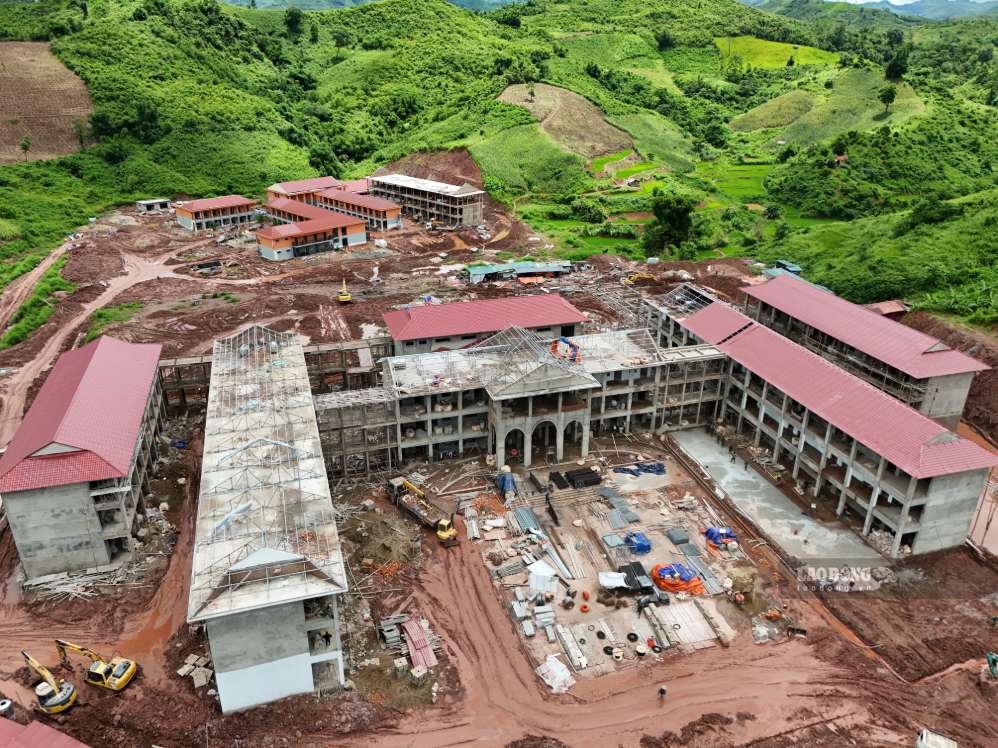 Trường nội trú nơi vùng khó Điện Biên sắp về đích, đón năm học mới