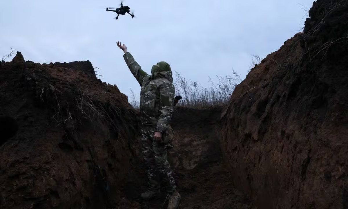 Mùa đông gây khó khăn cho hoạt động tác chiến UAV ở Ukraine