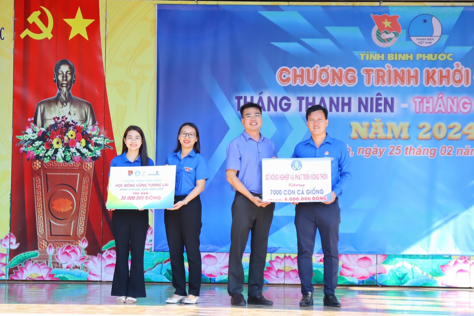 Bình Phước ra quân Tháng Thanh niên và Tháng Ba biên giới năm 2024