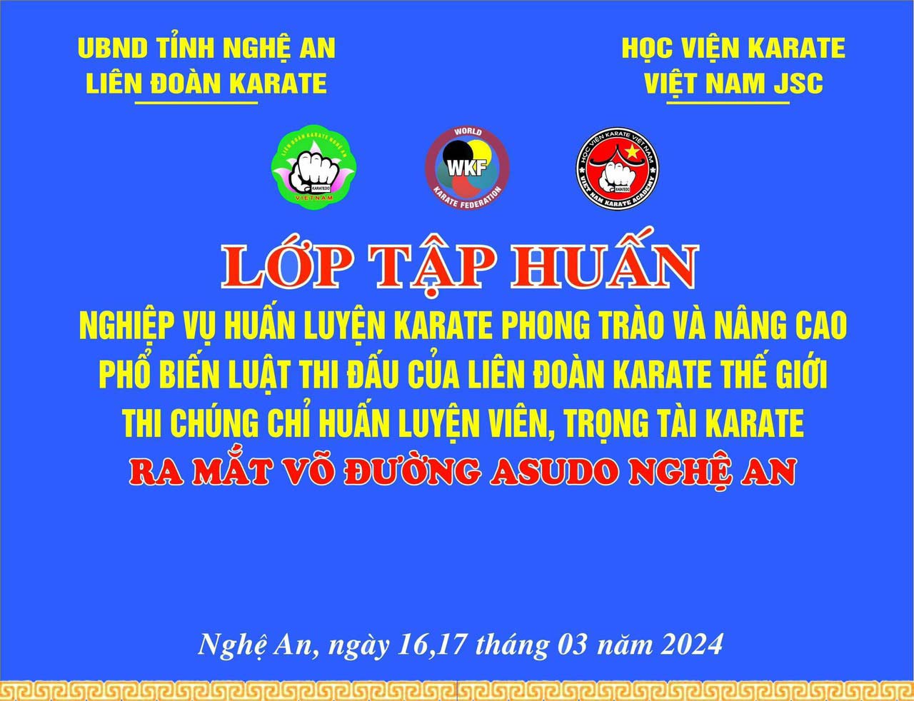 Liên đoàn Karate Nghệ An gây hiểu lầm là cơ quan trực thuộc UBND tỉnh