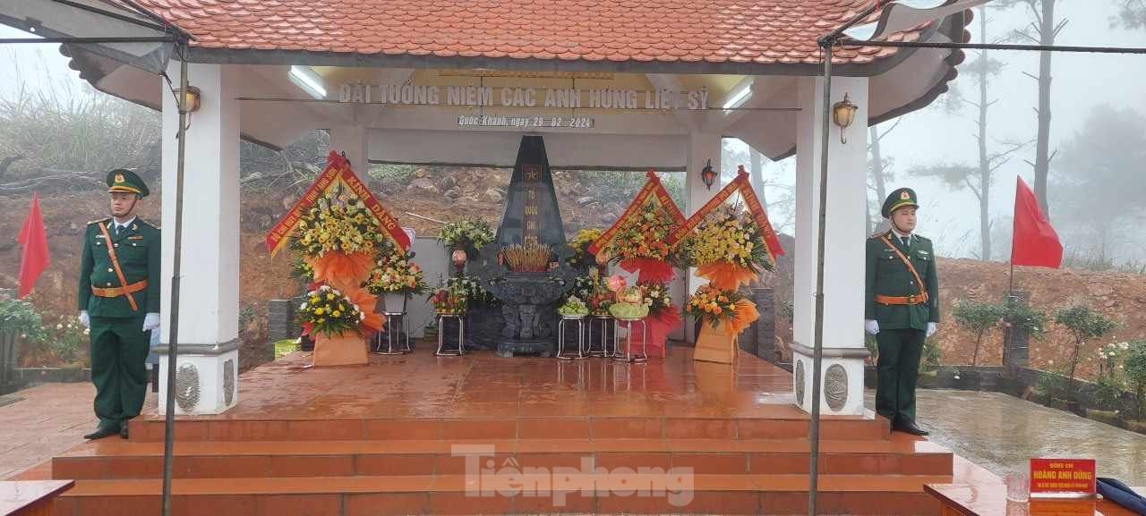 Lạng Sơn: Khánh thành nhà bia tưởng niệm các Anh hùng liệt sỹ trên điểm cao 820