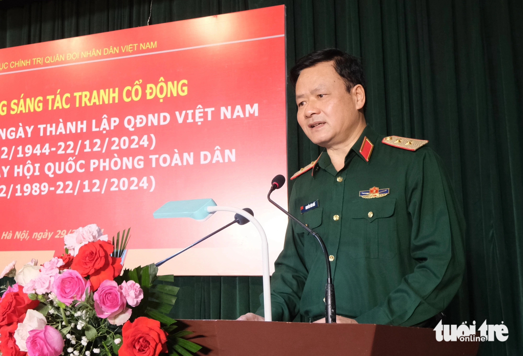 Tổng cục Chính trị Quân đội nhân dân Việt Nam phát động sáng tác tranh cổ động về Quân đội
