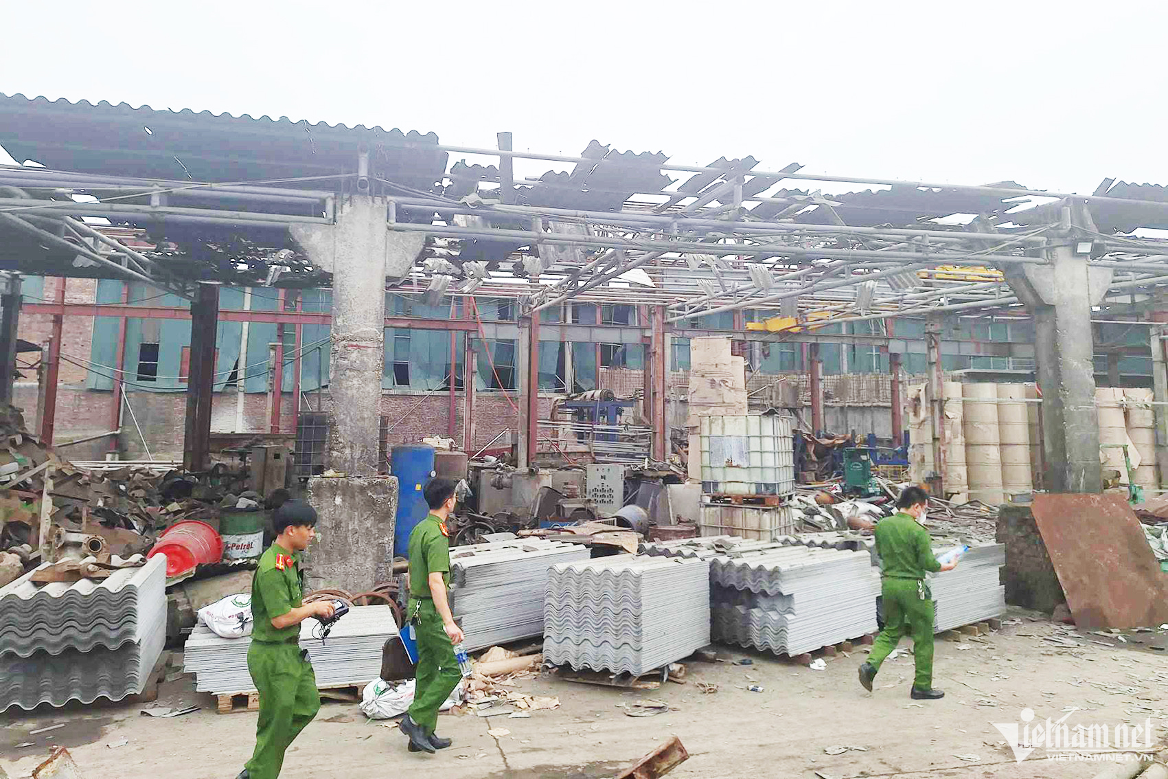 Nổ lớn tại khu công nghiệp ở Bắc Ninh, nhiều người nằm bất động