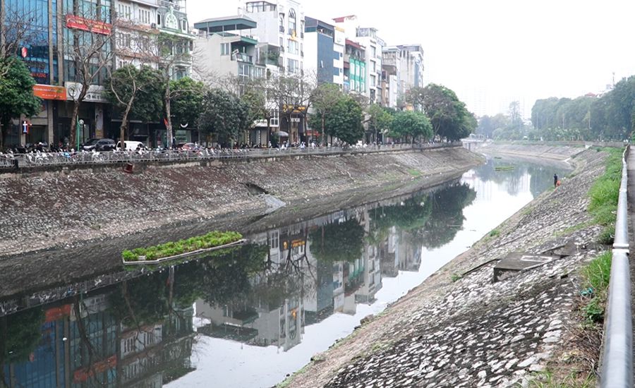 Tạo dòng chảy, lấy nước sông Hồng hồi sinh sông ô nhiễm